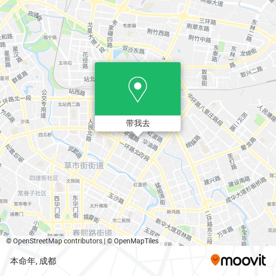 本命年地图
