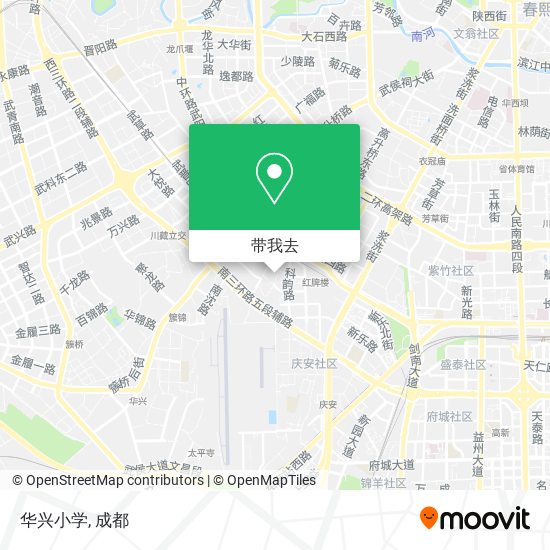 华兴小学地图