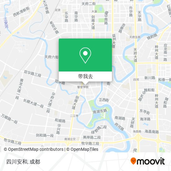 四川安和地图