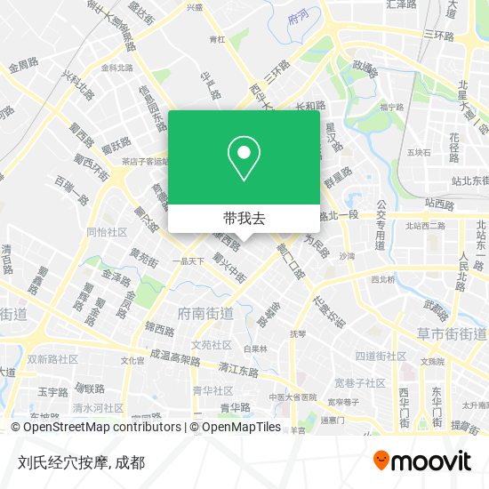 刘氏经穴按摩地图