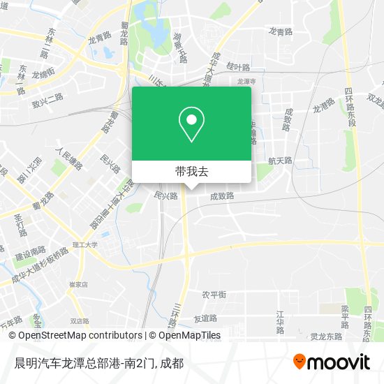 晨明汽车龙潭总部港-南2门地图