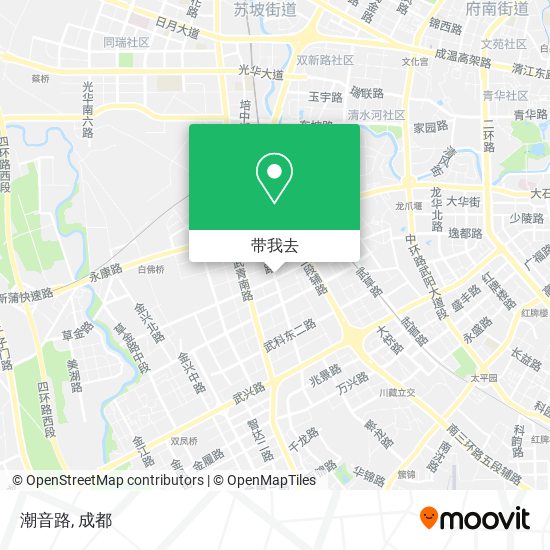潮音路地图