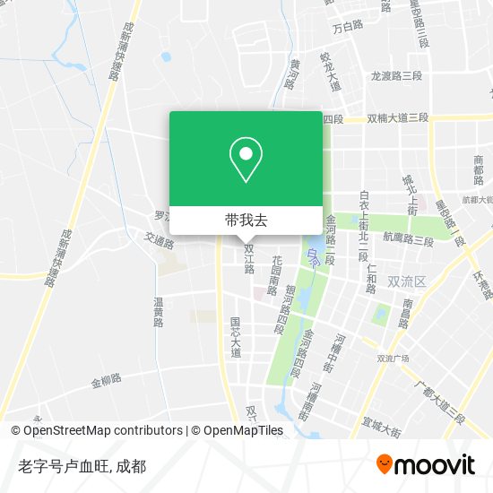 老字号卢血旺地图