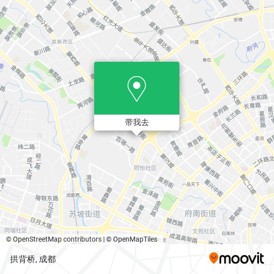 拱背桥地图