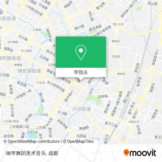 钢琴舞蹈美术音乐地图
