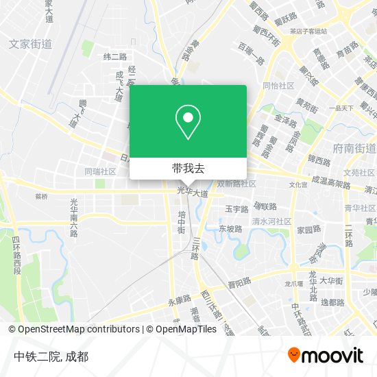 中铁二院地图