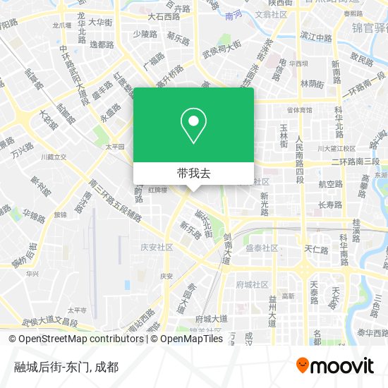 融城后街-东门地图