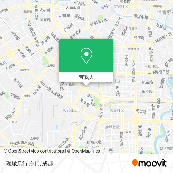 融城后街-东门地图