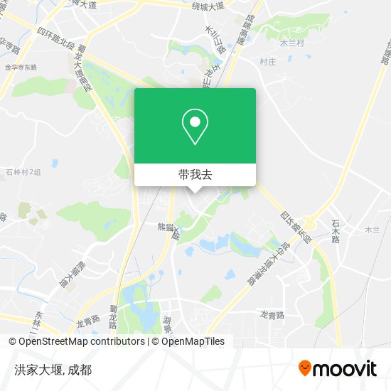 洪家大堰地图