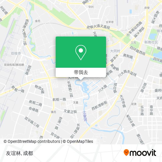 友谊林地图