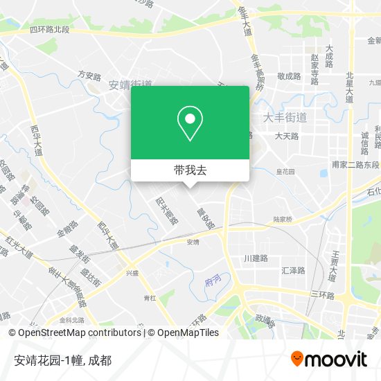 安靖花园-1幢地图