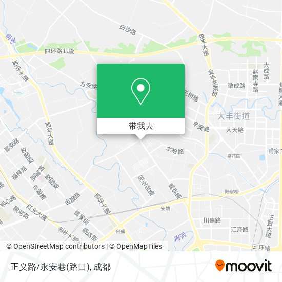 正义路/永安巷(路口)地图
