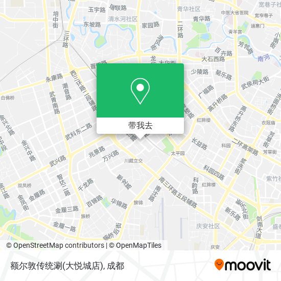 额尔敦传统涮(大悦城店)地图
