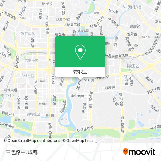 三色路中地图