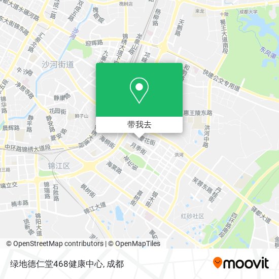 绿地德仁堂468健康中心地图
