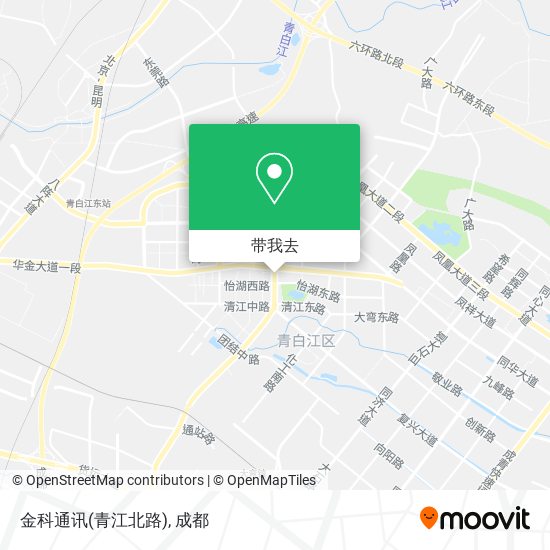金科通讯(青江北路)地图