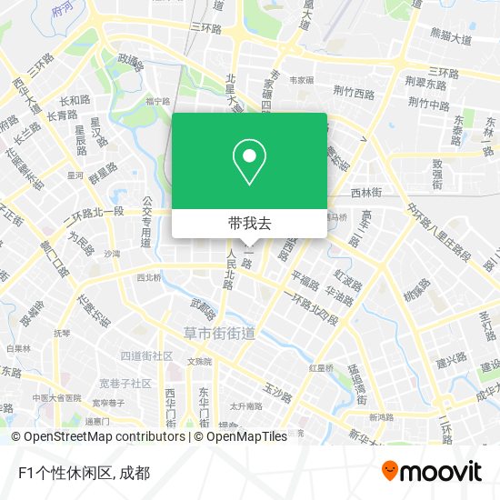 F1个性休闲区地图