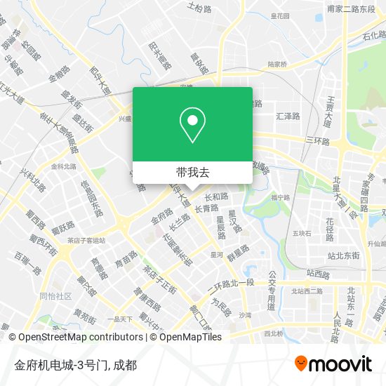 金府机电城-3号门地图