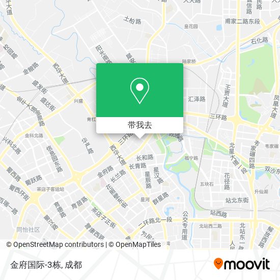 金府国际-3栋地图