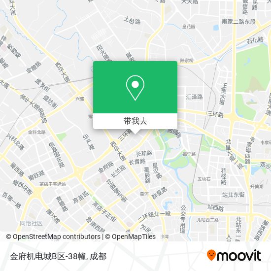 金府机电城B区-38幢地图