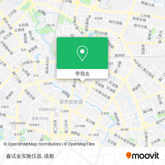 鑫试金实验仪器地图
