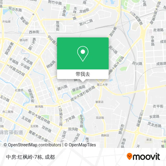 中房:红枫岭-7栋地图