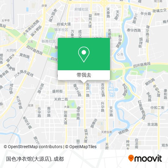 国色净衣馆(大源店)地图