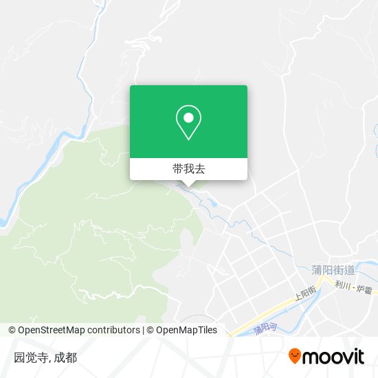 园觉寺地图