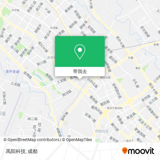 禹阳科技地图