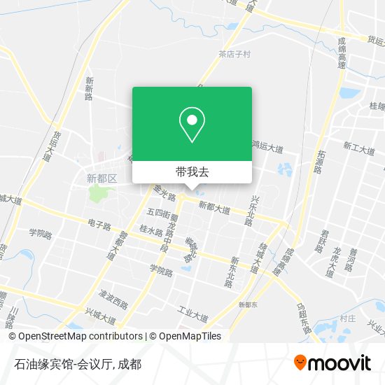 石油缘宾馆-会议厅地图
