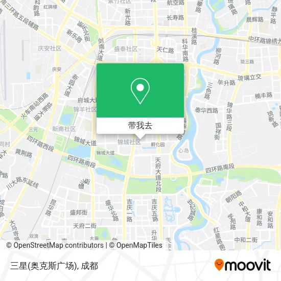 三星(奥克斯广场)地图