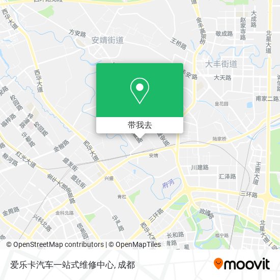 爱乐卡汽车一站式维修中心地图