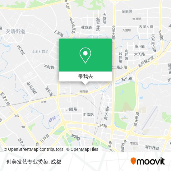 创美发艺专业烫染地图