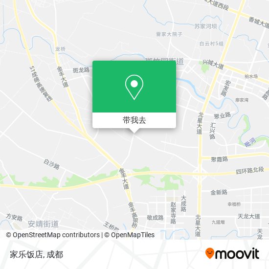 家乐饭店地图
