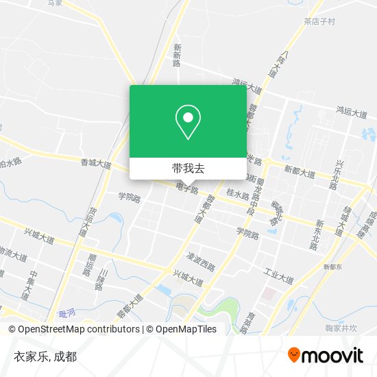 衣家乐地图