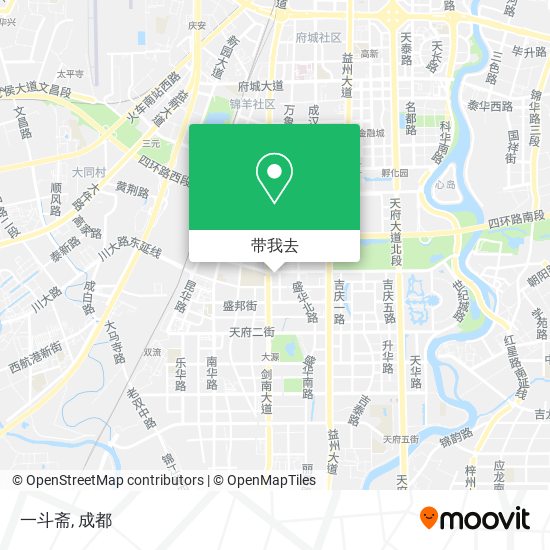 一斗斋地图