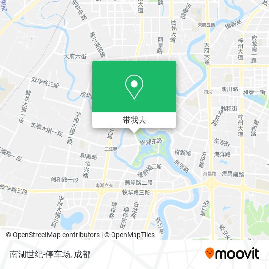 南湖世纪-停车场地图