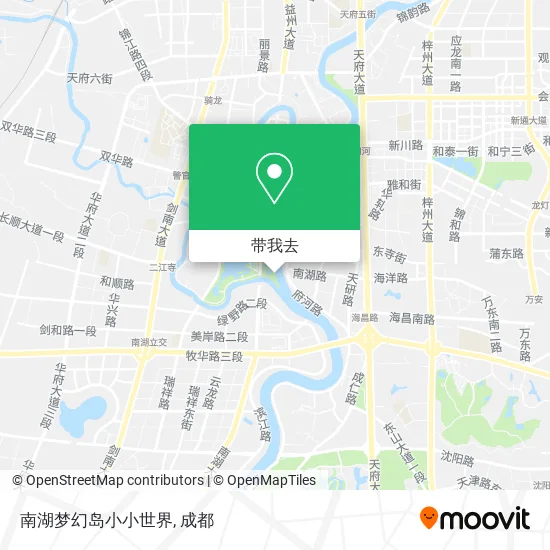 南湖梦幻岛小小世界地图