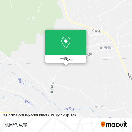桃园锦地图