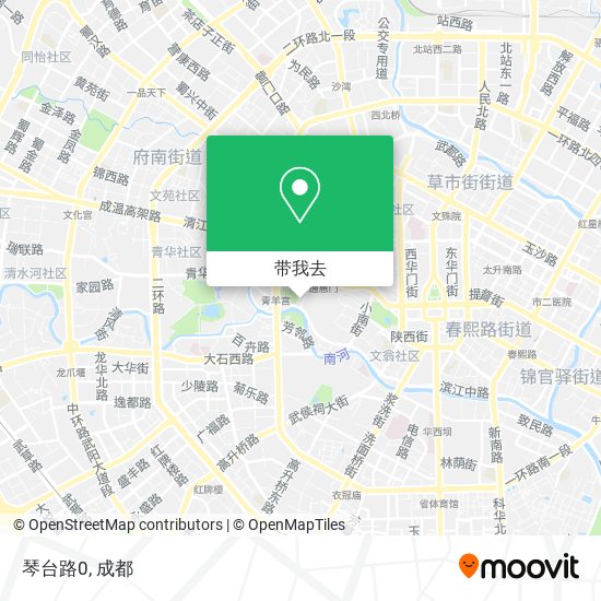 琴台路0地图