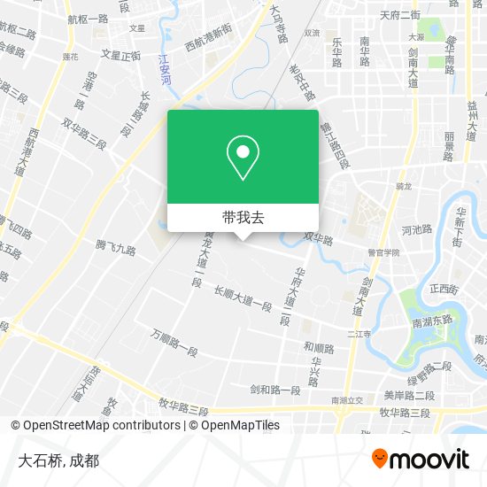 大石桥地图