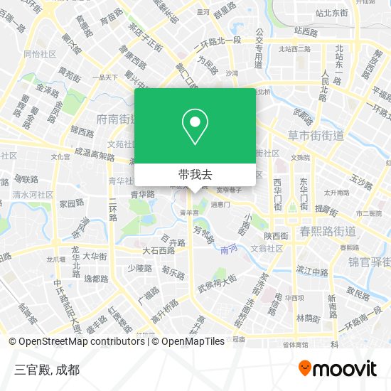 三官殿地图