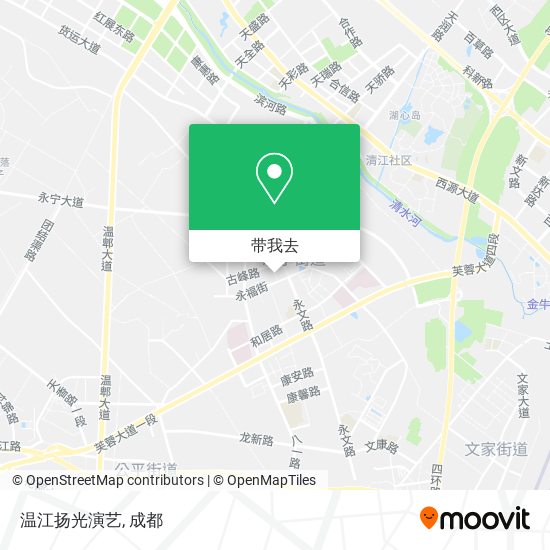 温江扬光演艺地图