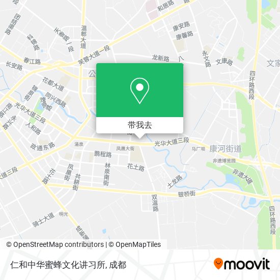 仁和中华蜜蜂文化讲习所地图