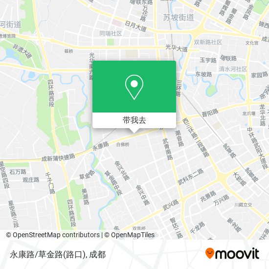 永康路/草金路(路口)地图