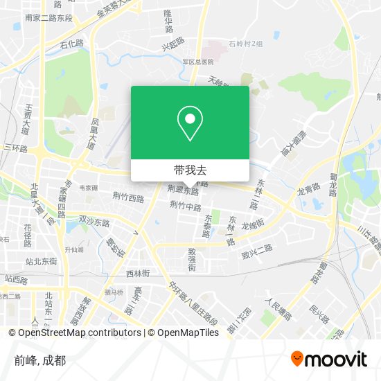 前峰地图