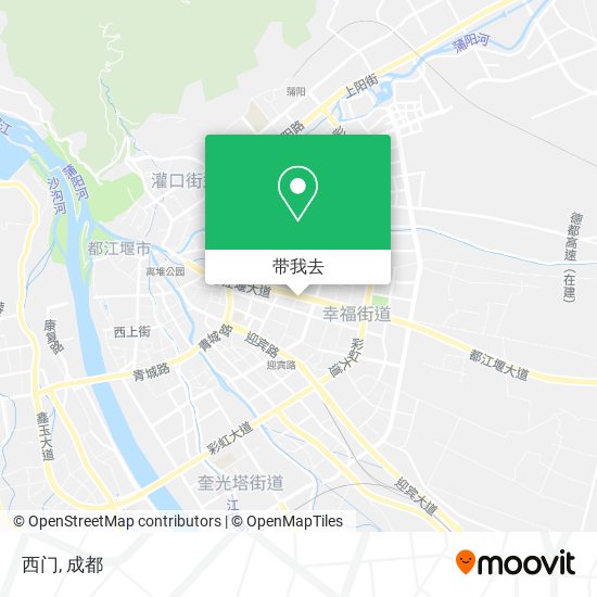 西门地图
