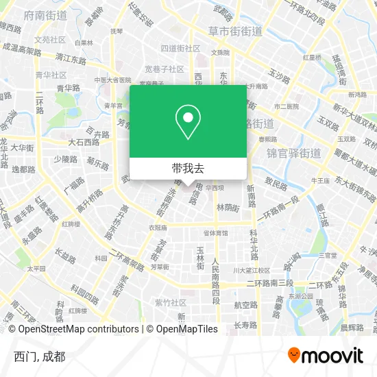 西门地图