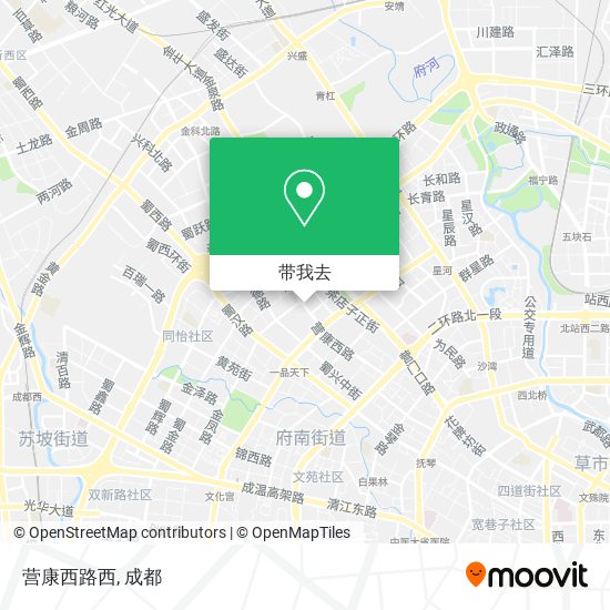 营康西路西地图