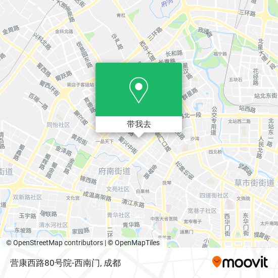 营康西路80号院-西南门地图